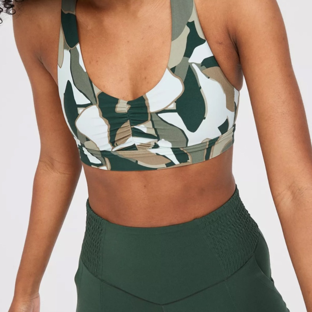 Aerie Ruched Sports Bra